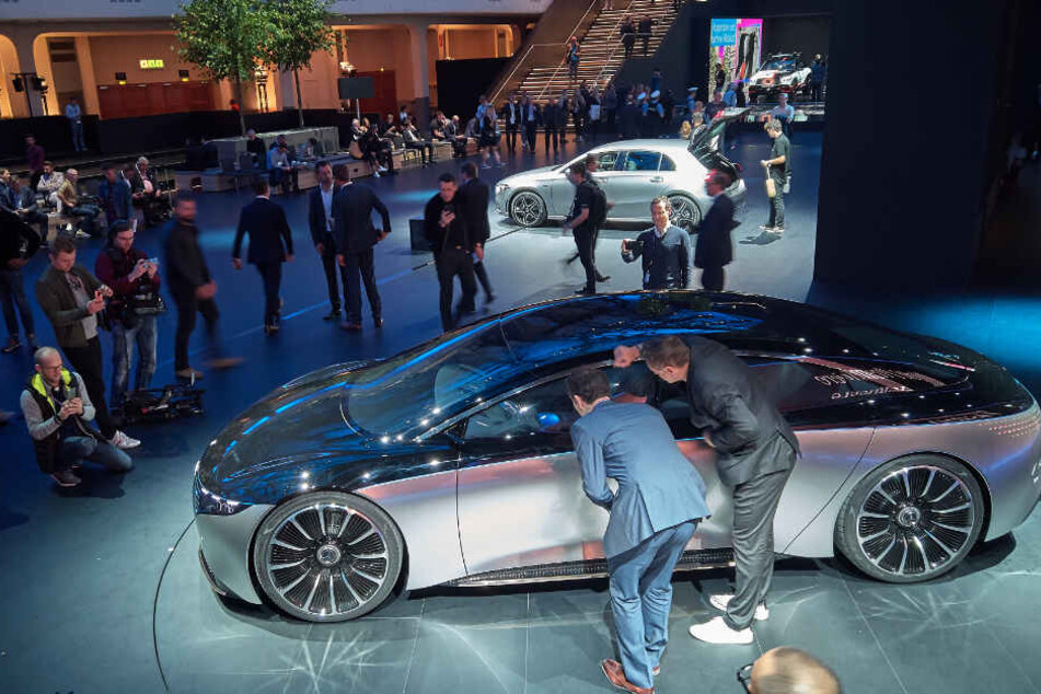 Die Mercedes-Studie Vision WQS auf der IAA.