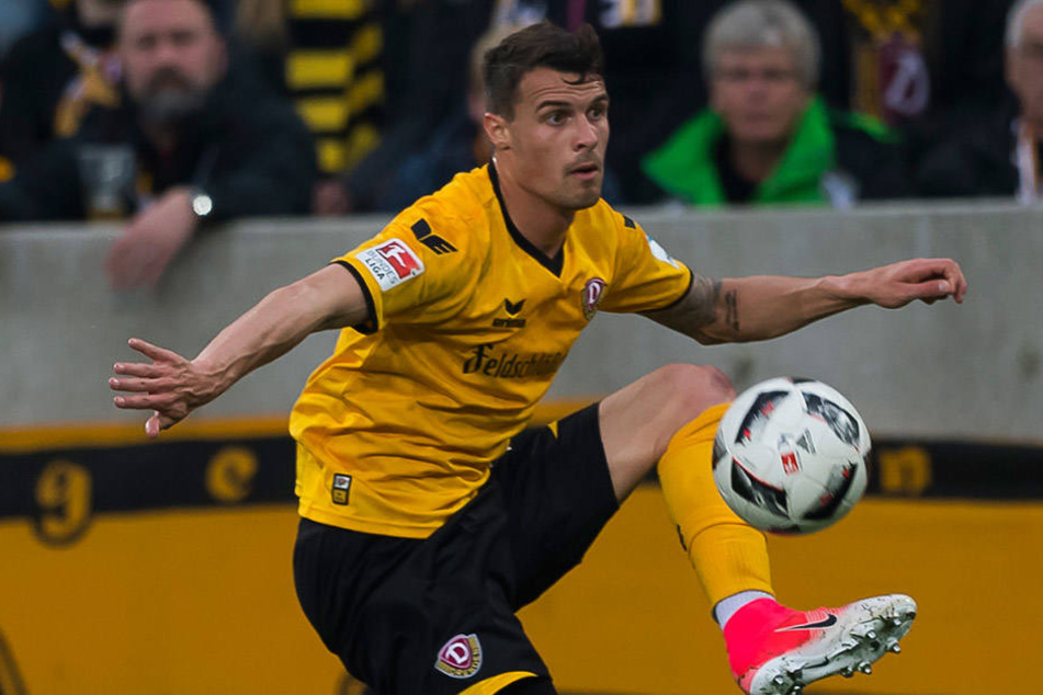 Philip Heise (26) wechselte erst im Winter vom VFB Stuttgart nach Dresden.