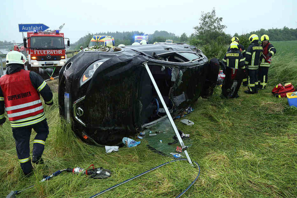 Die Insassen mussten schwer verletzt ins Krankenhaus.