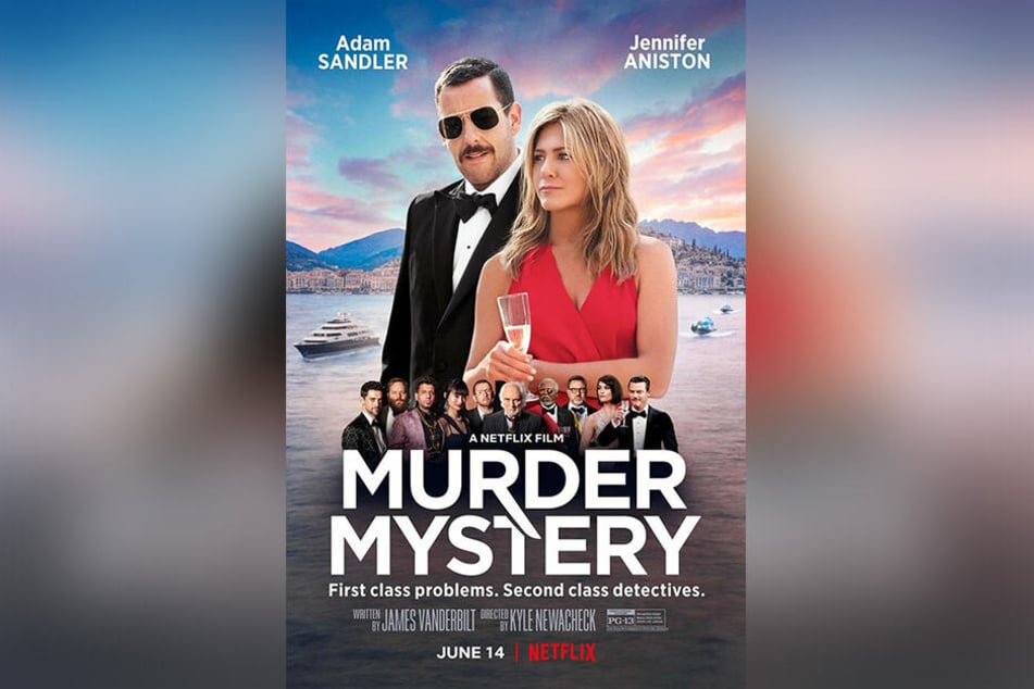 Das offizielle Filmplakat lässt erahnen, dass sich "Murder Mystery" selbst nicht ganz ernst nimmt.