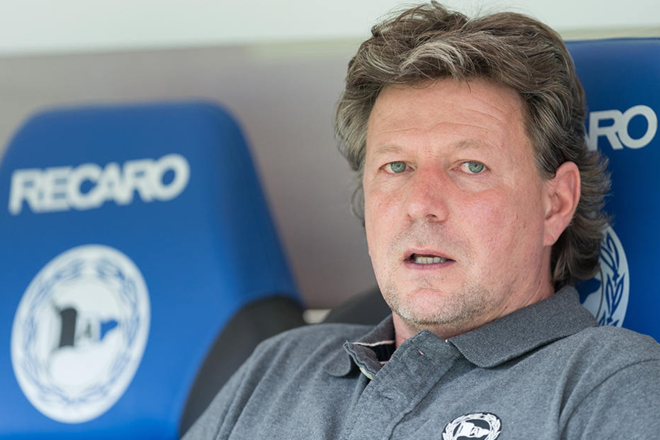 DSC-Coach Jeff Saibene (48) hat große Erwartungen an seine Spieler.