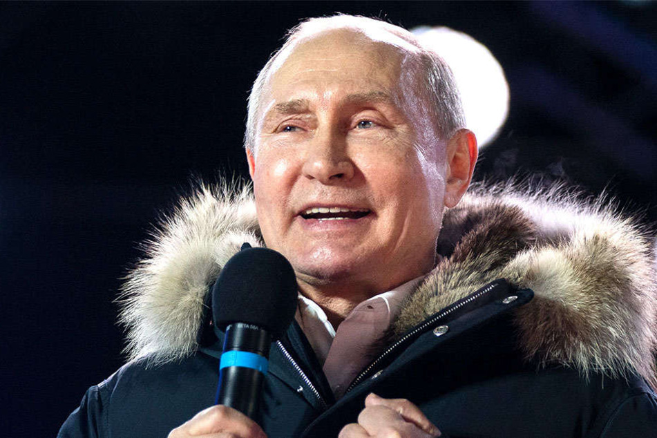 Wladimir Putin gewann die russische Präsidentschafts-Abstimmung.