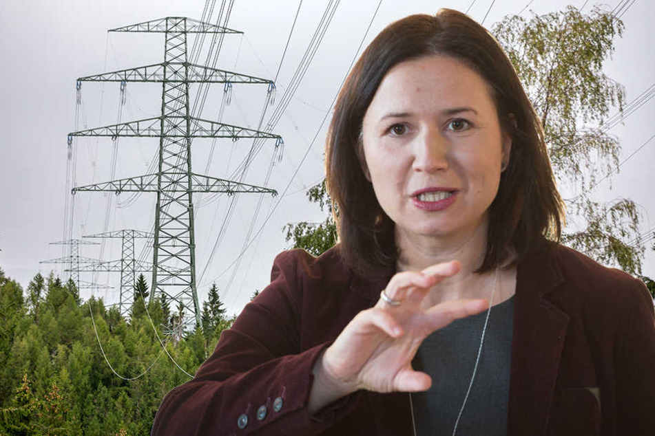 Umweltministerin Anja Siegesmund kritisiert den Plan für eine neue Stromtrasse.