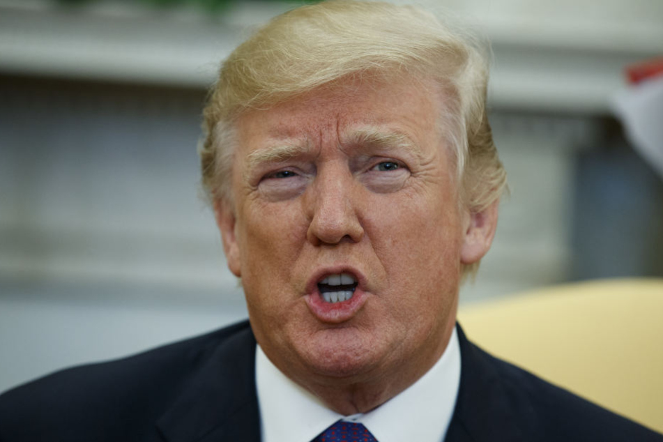 Der Link, den Trump postete, führte ins digitale Nichts.