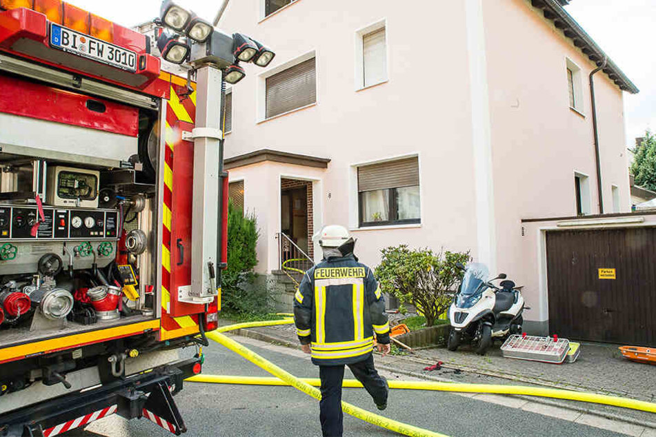 Die Feuerwehr hatte den Brand zeitig wieder im Griff.