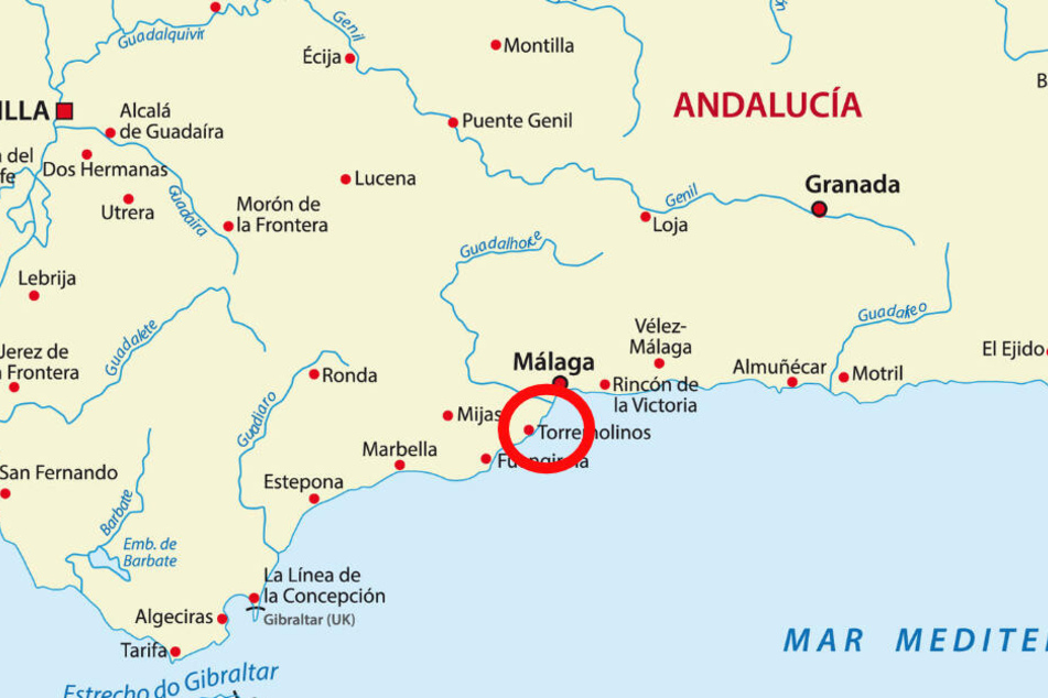 Torremolinos - eine der 100 Gemeinden der Provinz Málaga in Andalusien.