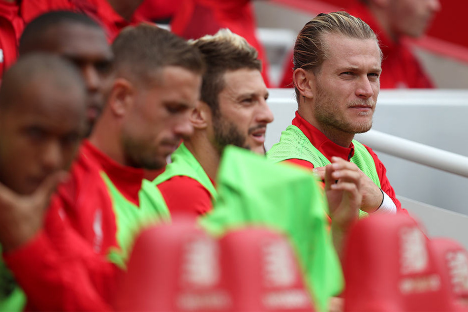 War beim FC Liverpool zuletzt nur noch die Nummer zwei: Der deutsche Torwart Loris Karius (r.).