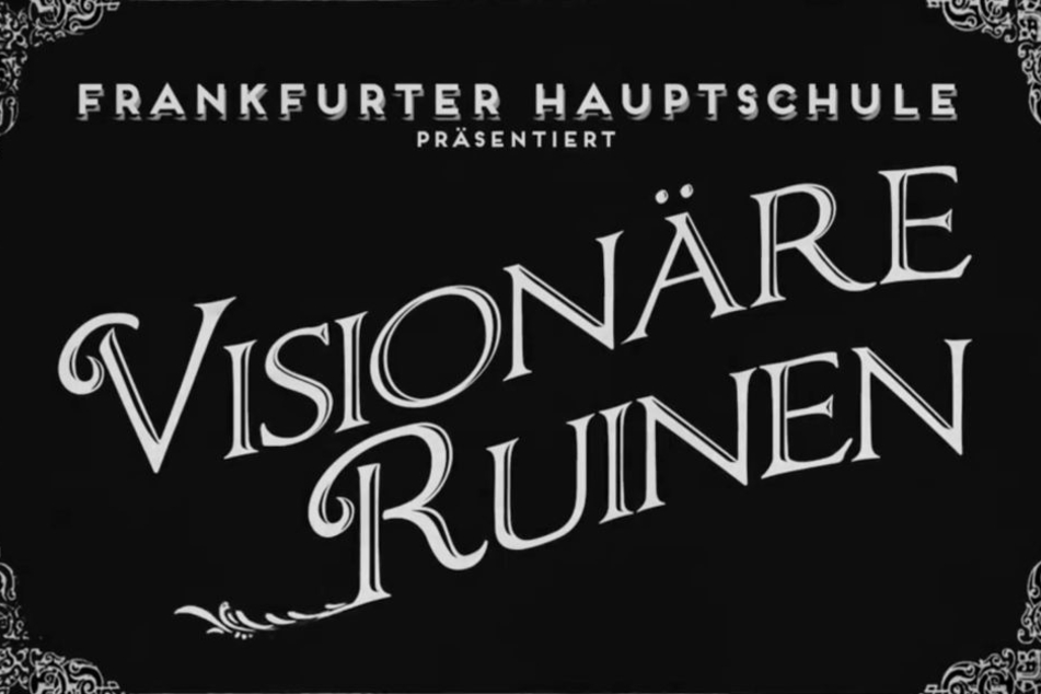 Das Projekt trägt den Titel Visionäre Ruinen.