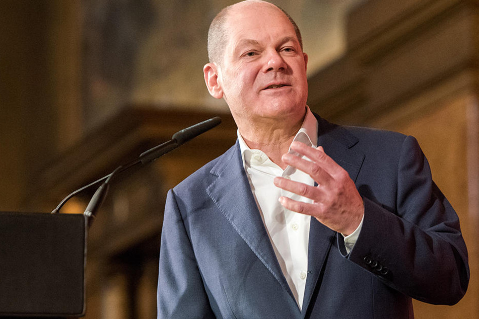 Olaf Scholz gibt sich kämpferisch.