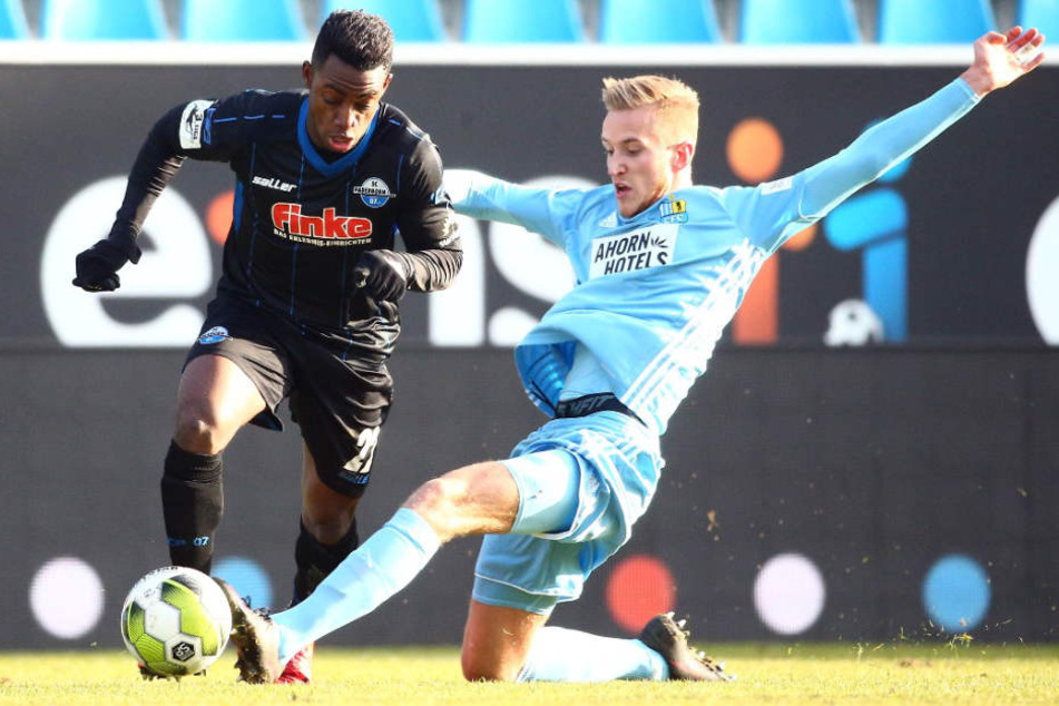 Christopher Antwi-Adjei traf für die Gäste zum zwischenzeitlichen 1:0.