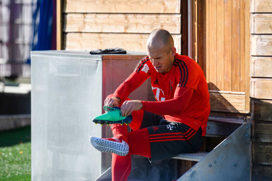 Arjen Robben wird nicht beim Spiel gegen Hannover dabei sein. (Archivbild)