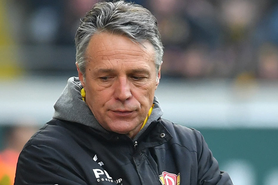 Dynamo-Trainer Uwe Neuhaus weiß, dass auch andere Spieler Fehler gemacht haben.