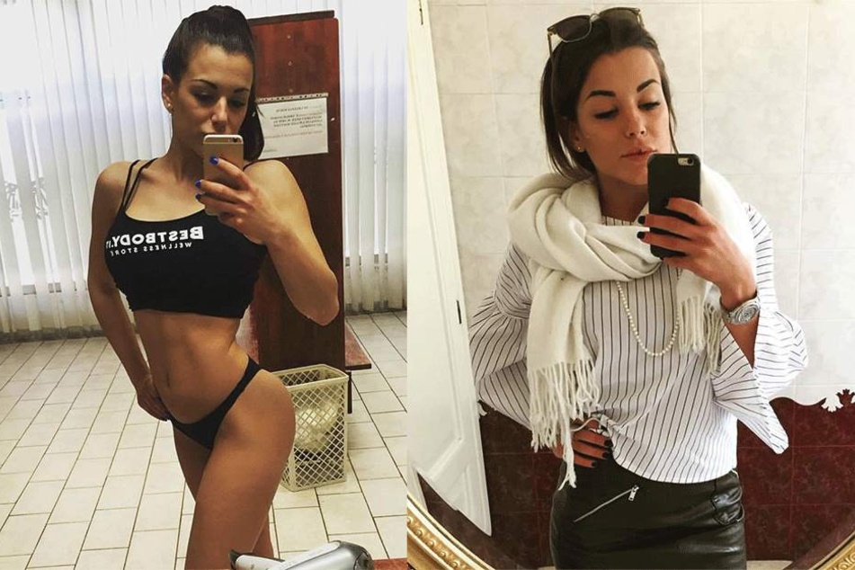 Schön, aber leider auch rassistisch: Michela Bartolotta (22).