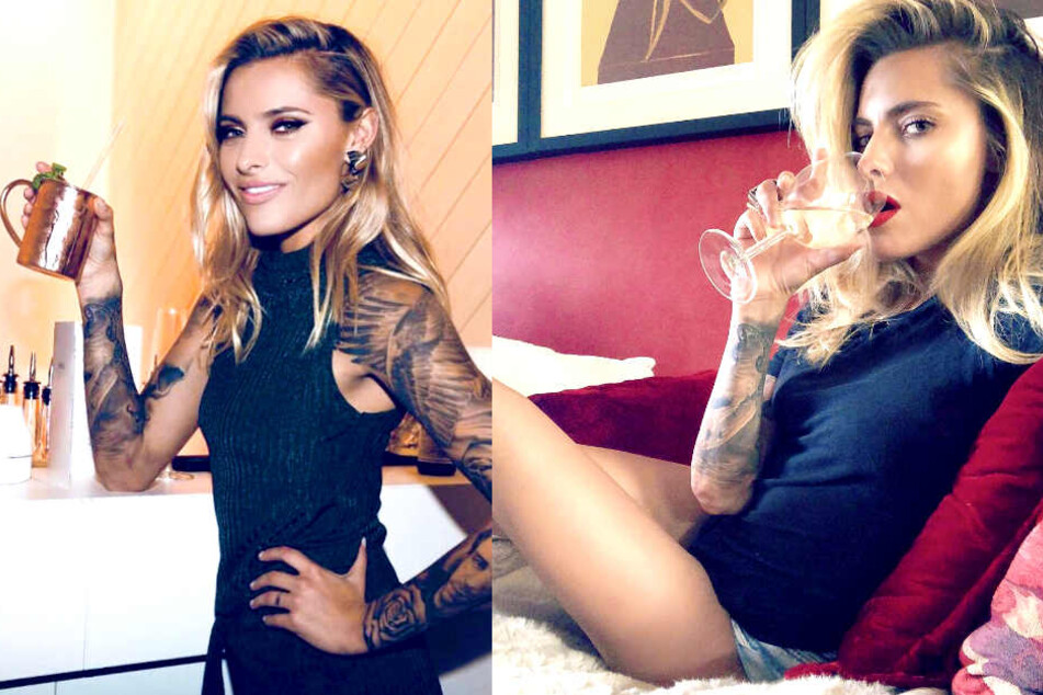 Weil es gegen Mexiko nicht klappte? Vor dem Spiel gegen Schweden versucht Sophia Thomalla (28) es mit etwas mehr Haut.