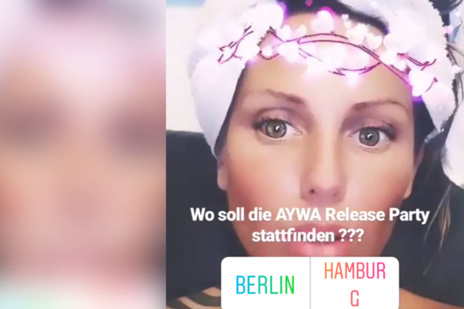 Die Fans durften in Ewas aktueller Insagram-Story über den Standort der Album-Release-Party bestimmen.