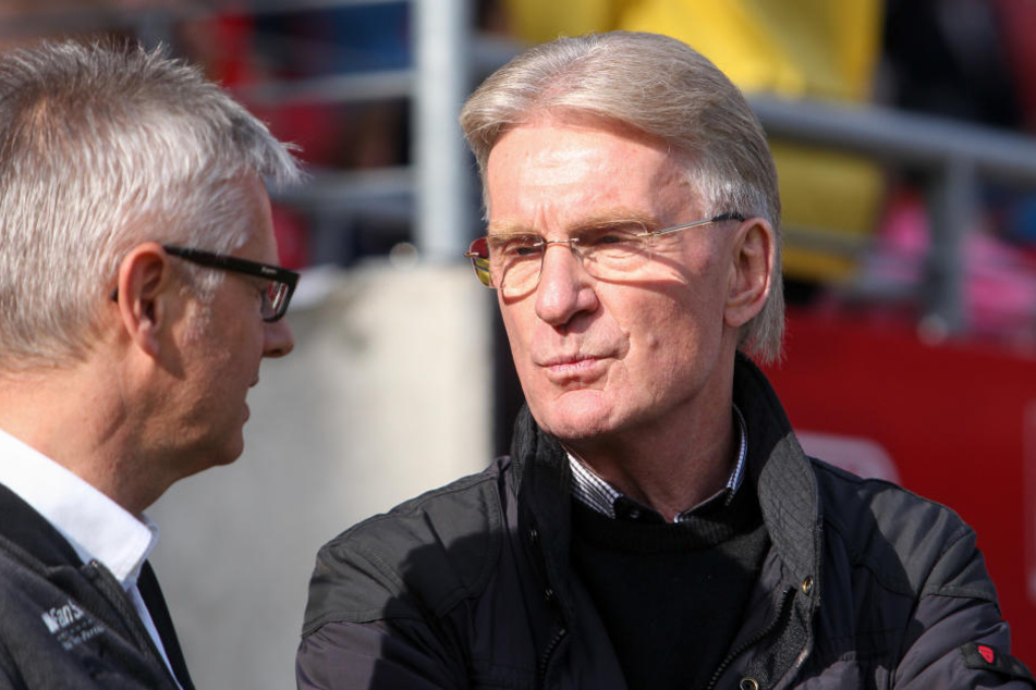 Schädlich am 20. Oktober beim Spiel des HFC gegen die SpVgg Unterhaching. (Archivbild)