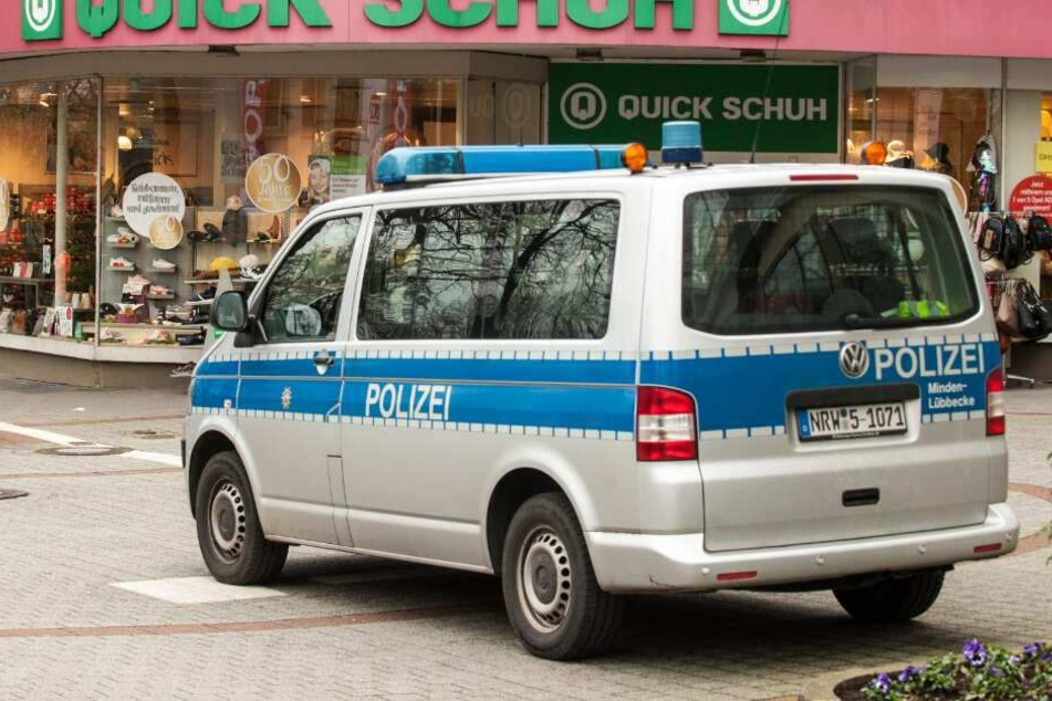 Die Polizei stellte Info-Mobile in der Innenstadt auf.