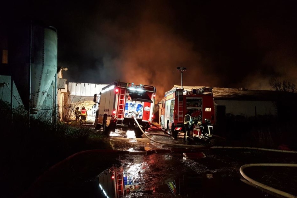 Aus drei Orten wurden Feuerwehren angefordert.