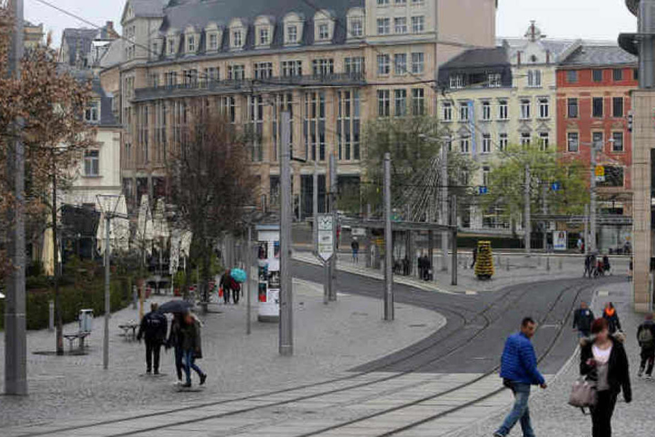 Bei einem Polizeieinsatz auf dem Postplatz wurden mehrere Personen verletzt. (Archivbild)