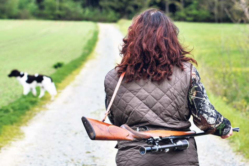 Frauen auf der Jagd: In Sachsen sind Jägerinnen keine Seltenheit mehr.