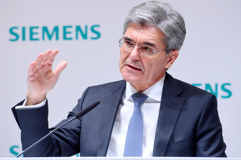 Hoffnungs-Träger: Siemensboss Joe Kaeser (60).