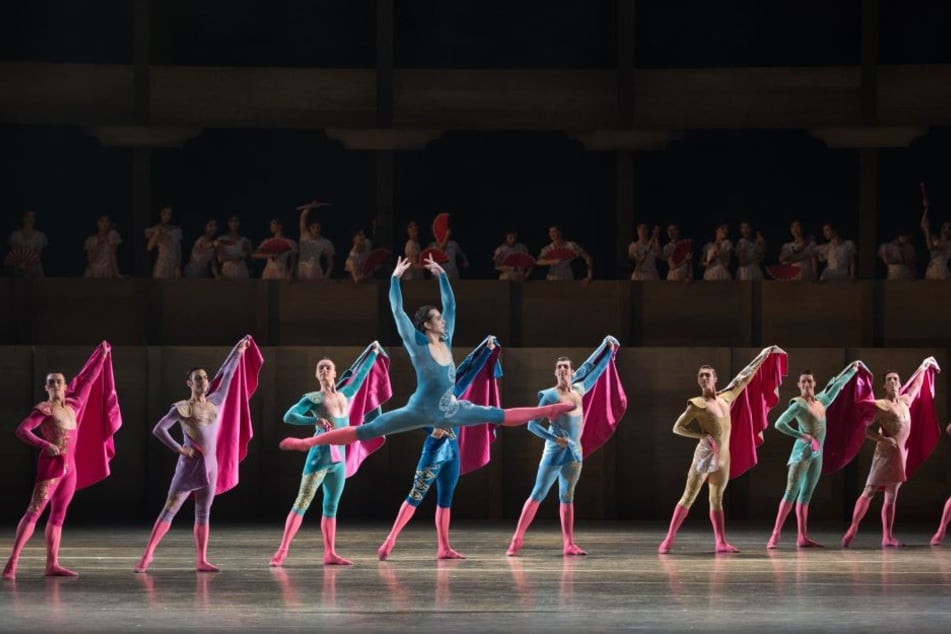 Der unagrische Tänzer István Simon (30) - hier in "Don Quixote" - gehört seit 2007 dem Ensemble des Semperoper-Ballett an, seit 2013 als Erster Solist.