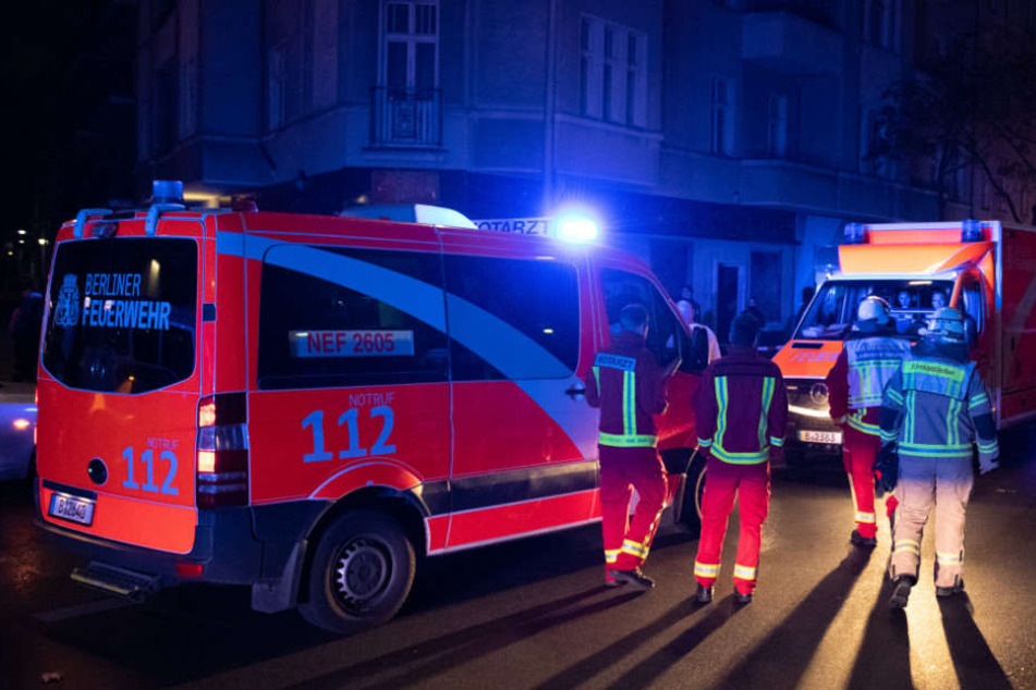 Die Feuerwehr musste eine schwer verletzte Person befreien.