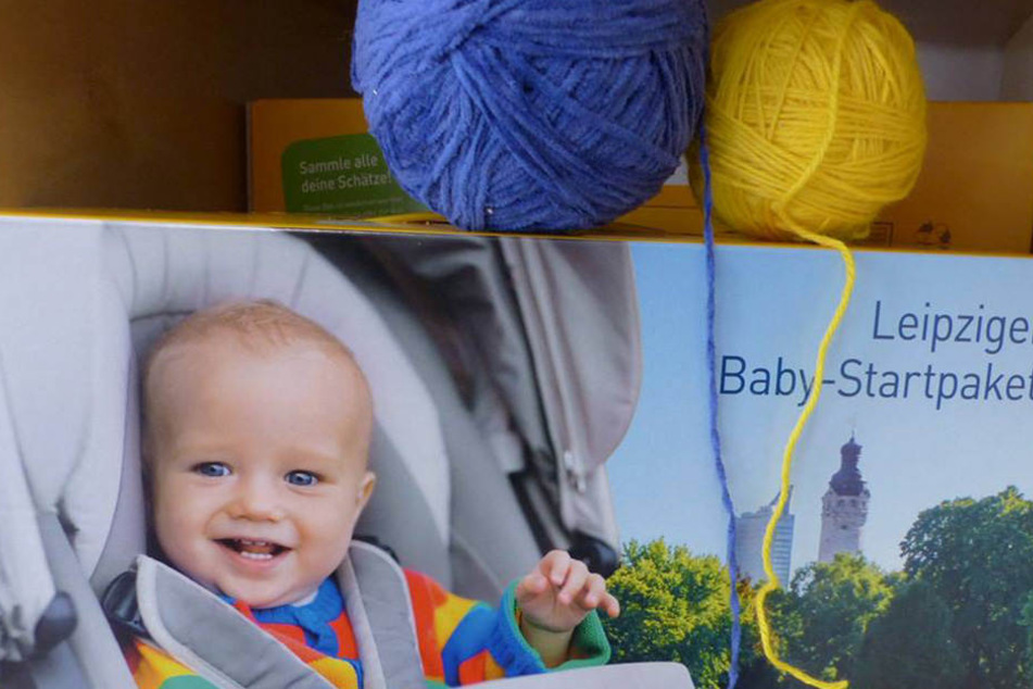 Seit 2012 bekommen die Leipziger für jedes Neugeborene eine "Babybox" geschenkt.