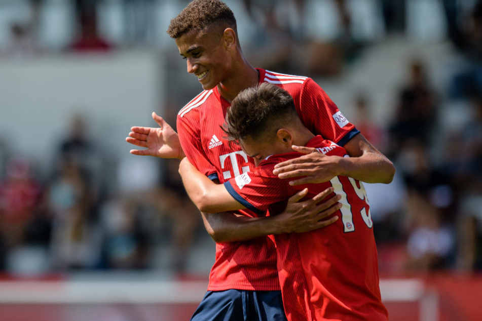 Die Spieler des FC Bayern München hatten allen Grund zur Freude.
