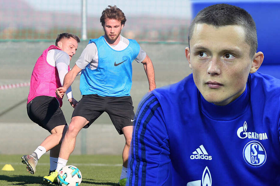 Fran Brodic (F.li.) hat sein Probetraining beendet, kommt nun Fabian Reese als Probespieler?