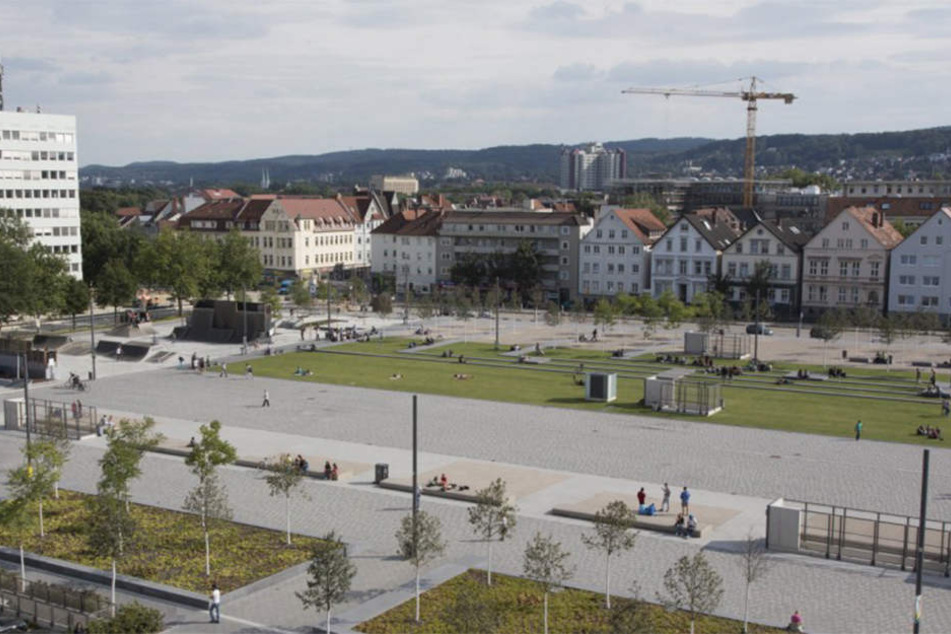 Der Kesselbrink wurde Schauplatz einer großen Drogen-Razzia der Polizei Bielefeld.
