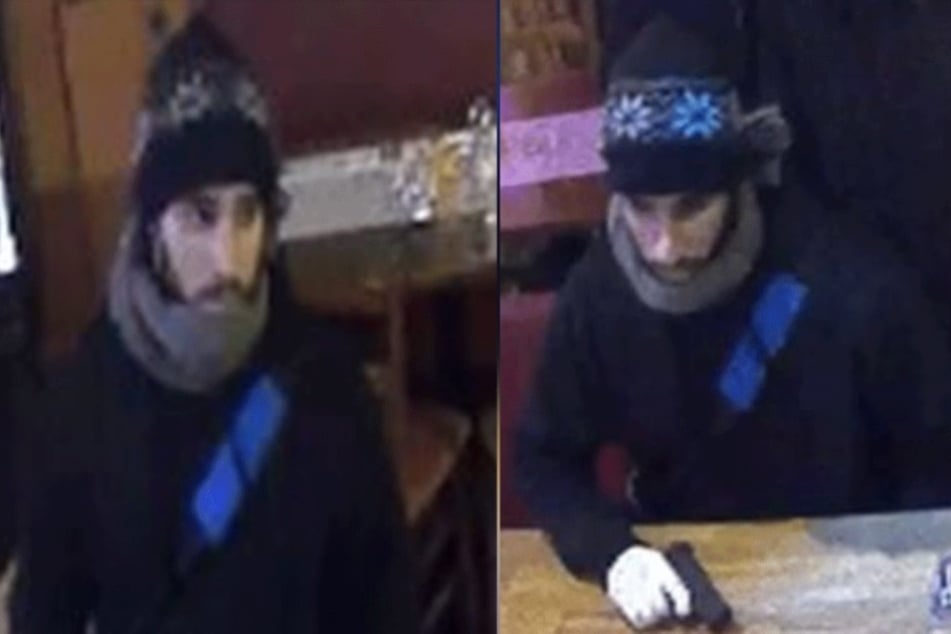 Mit diesen Fotos sucht die Polizei nach dem Tatverdächtigen.