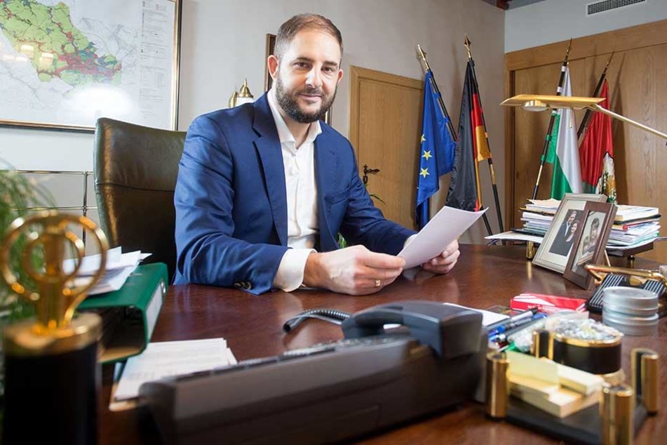 LO-Oberbürgermeister Jesko Vogel (43, Freie Wähler)