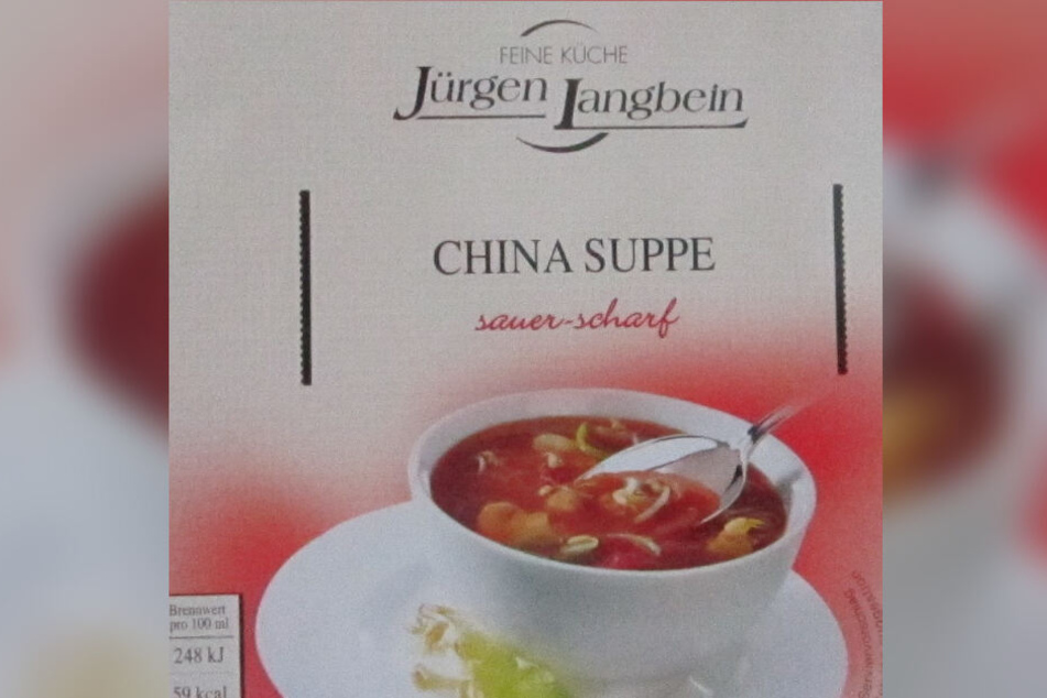Diese Suppe ist betroffen.