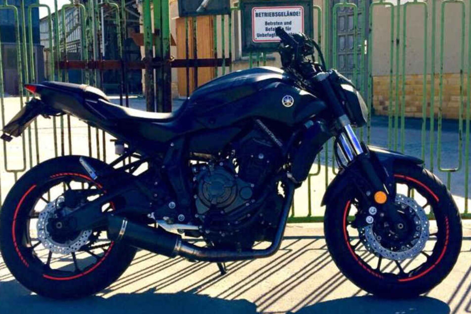 Die schwarze Yamaha hat einen Wert von zirka 6500 Euro.