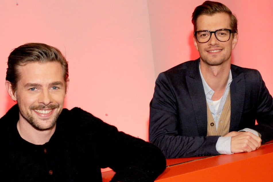 Klaas Heufer-Umlauf (l.) und Joko Winterscheidt (r.) mussten "taff" moderieren.