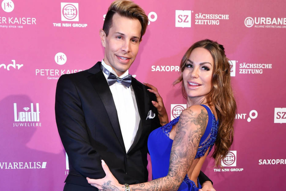 Beim SemperOpernball im Februar in Dresden waren Florian Wess und Gina-Lisa Lohfink noch unzertrennlich.