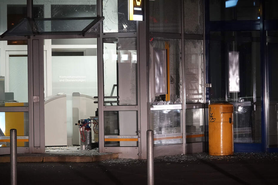 In Chemnitz wurde wieder ein Geldautomat gesprengt.