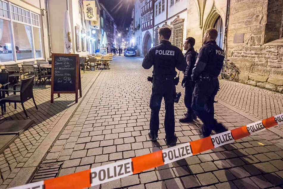Im Oktober 2017 war es zu einer Massenschlägerei in Erfurt gekommen. Auch daran soll die armenische Mafia beteiligt sein. (Archivbild)