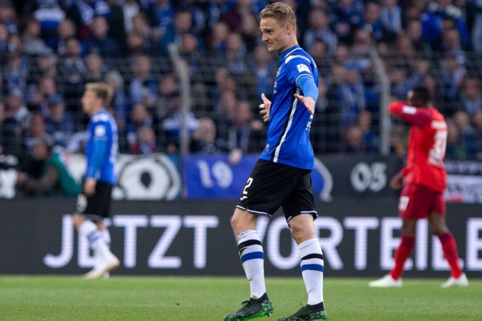 DSC-Verteidiger Amos Pieper punktet mit großem Ehrgeiz.