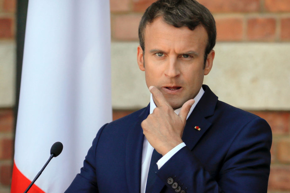 Frankreichs Präsident Emmanuel Macron (39) hat 26.000 Euro für Make-up ausgegeben.