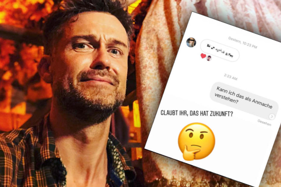 Wayne Carpendale wendet sich nach einer Direktnachricht an seine Fans. (Bildmontage)