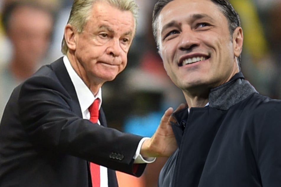 Ottmar Hitzfeld (l.) hegt keinerlei Zweifel an den Fähigkeiten von Niko Kovac (r.).