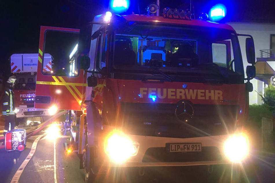 Es waren insgesamt 46 Einsatzkräfte bei dem Kellerbrand vor Ort.