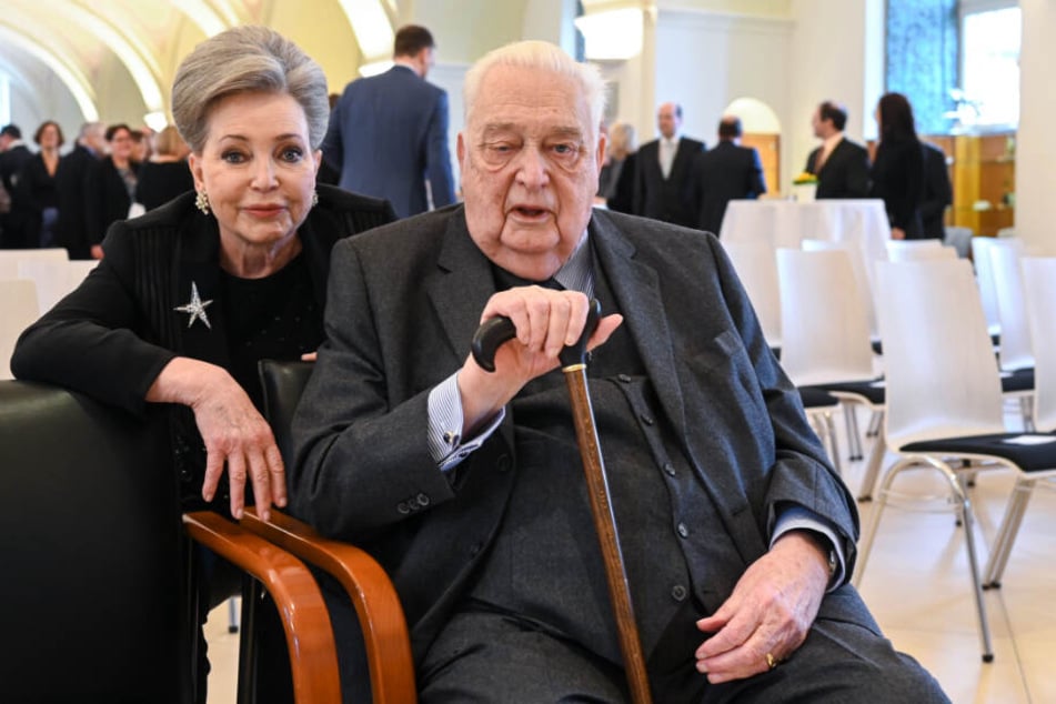 Carl Herzog von Württemberg und seine Frau Diane Francoise Maria da Gloria Herzogin von Württemberg.