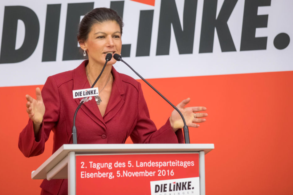Sahra Wagenknecht kritisierte auf dem Landesparteitag den türkischen Präsidenten Recep Tayyip Erdogan