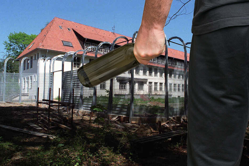 Auf dem Hof der Psychiatrie schlug der Patient zu. (Symbolbild)