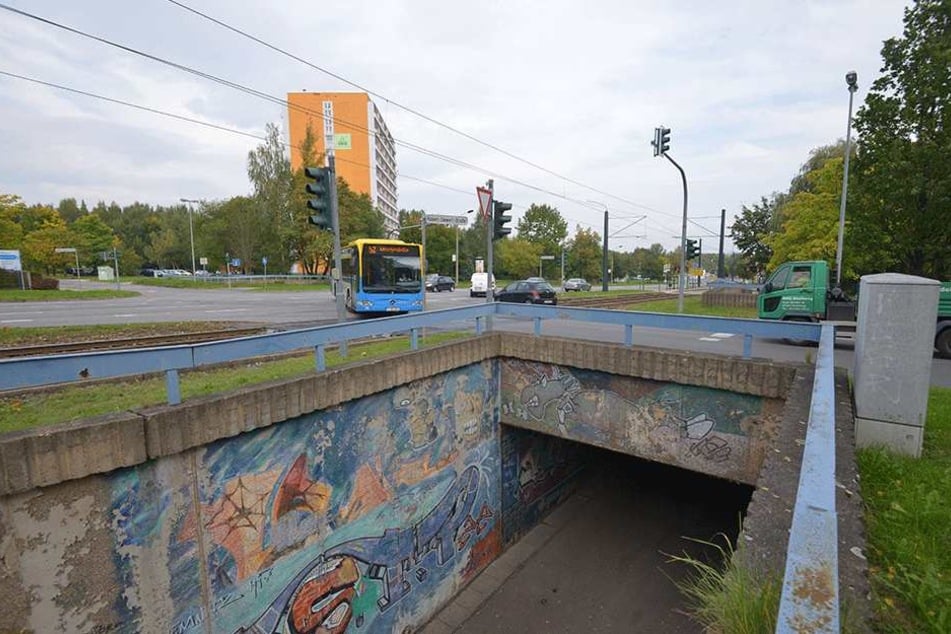 Tunnel ohne Zukunft: Die Stadt will die Unterführung an der Sagorski-Straße
wegreißen.