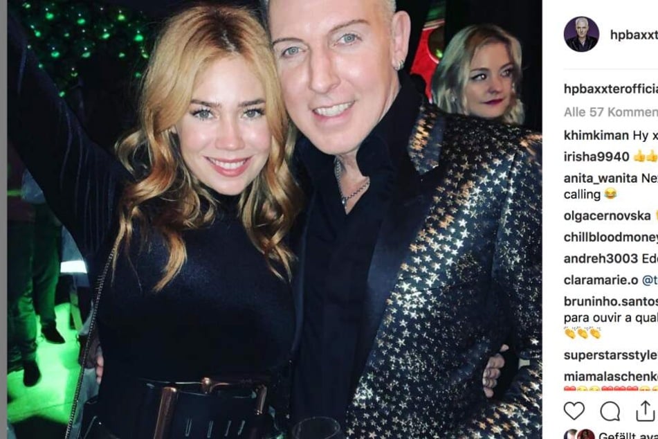 Palina und H.P. Baxxter. Im Hintergrund (oben rechts) ist seine Freundin Lysann zu sehen.