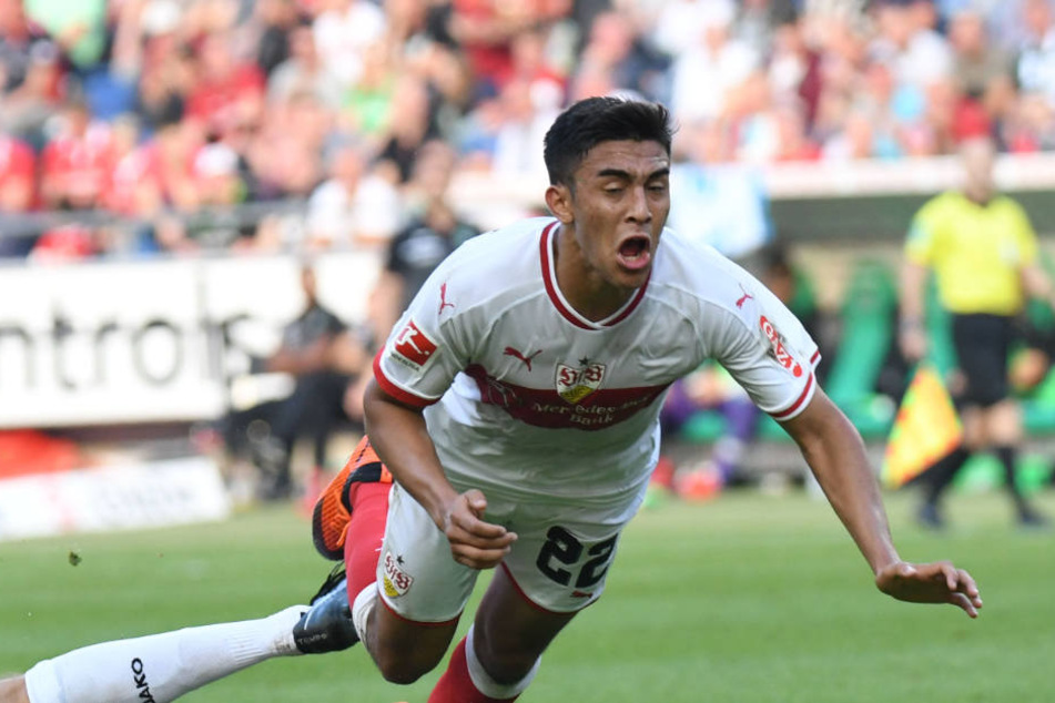 Wartet auf seinen erstes Bundesliga-Tor: Nicolás González (20).